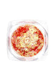 Nail Art Design - Glitter Flakes Orange - Nail Art at Beyond Polish