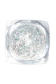 Nail Art Design - Glitter Flakes Silver - Nail Art at Beyond Polish