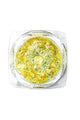 Nail Art Design - Glitter Flakes Yellow - Nail Art at Beyond Polish