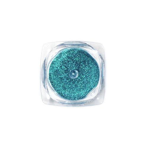 Nail Art Design - Glitter Teal