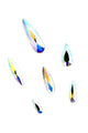 Nail Art Design - Teardrop Gem Set - Nail Art at Beyond Polish