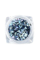 Nail Art Design - Triangle Gems Blue - Nail Art at Beyond Polish