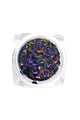 Nail Art Design - Triangle Gems Purple - Nail Art at Beyond Polish