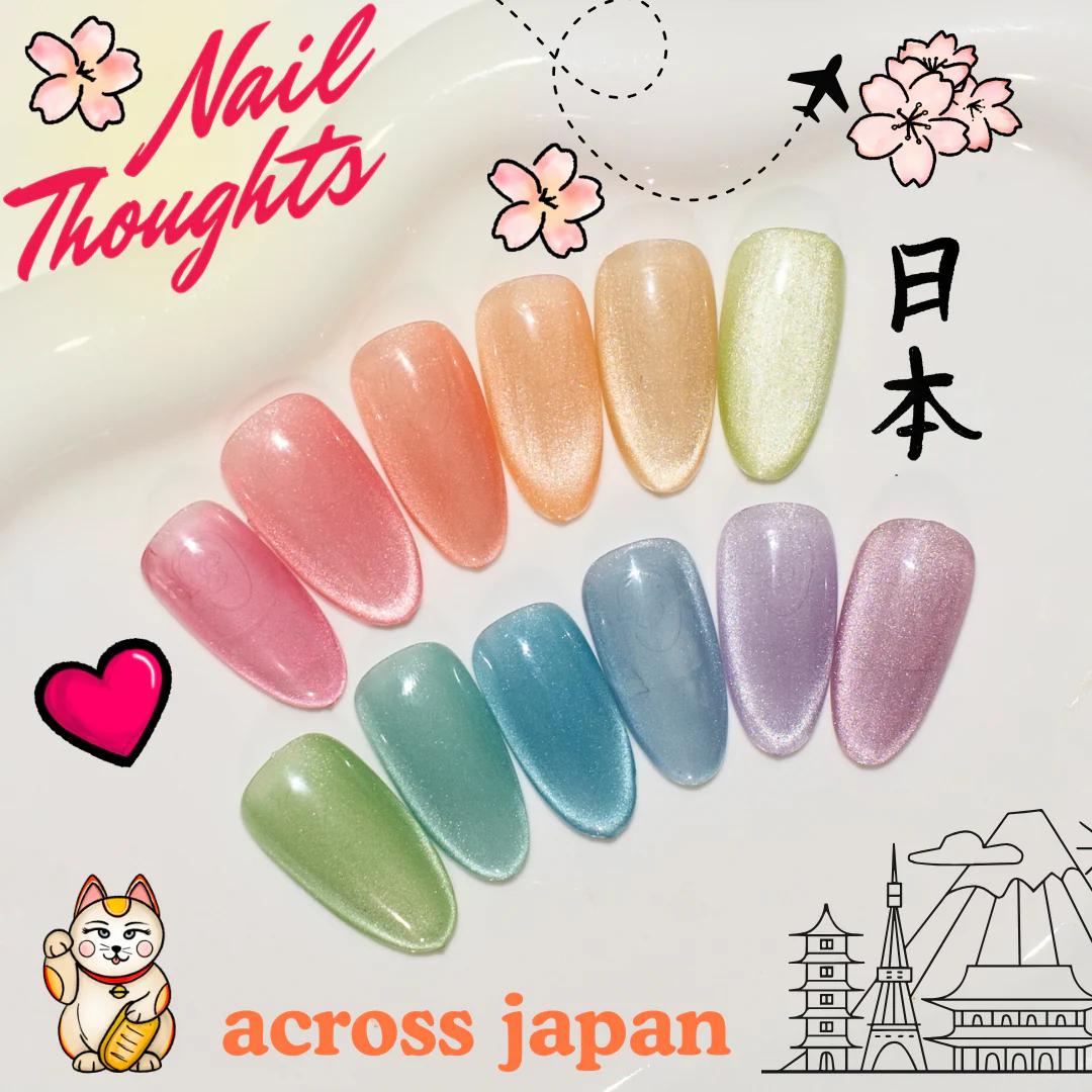 Nail Thoughts - Across Japan Collection - Gel Polish at Beyond Polish
