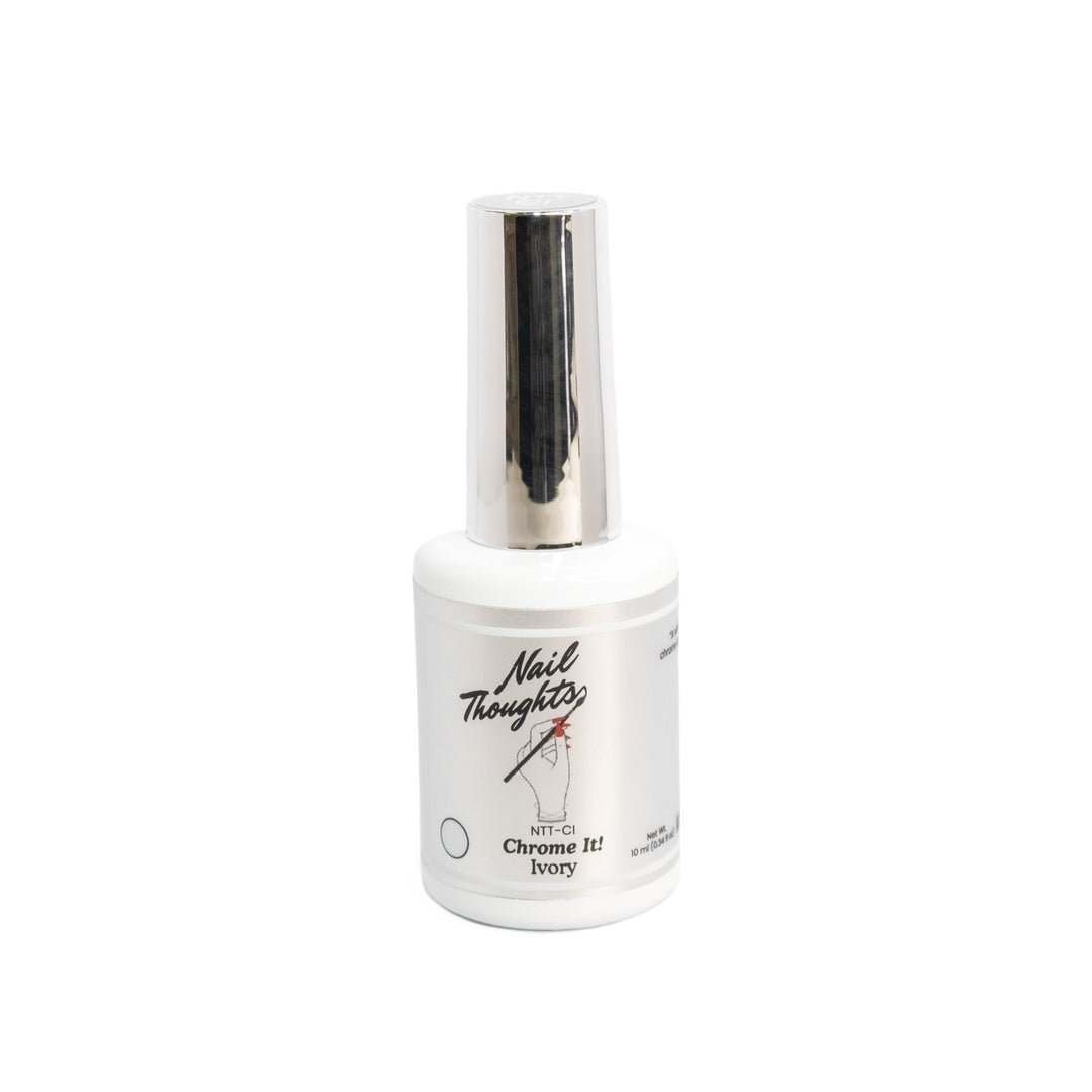 Nail Thoughts Color Gel - Chrome It - Ivory Gel - #NTT-CI - Gel Polish at Beyond Polish