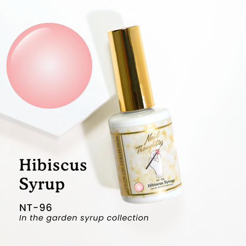 Nail Thoughts Color Gel - Hibiscus Syrup - Gel Polish at Beyond Polish