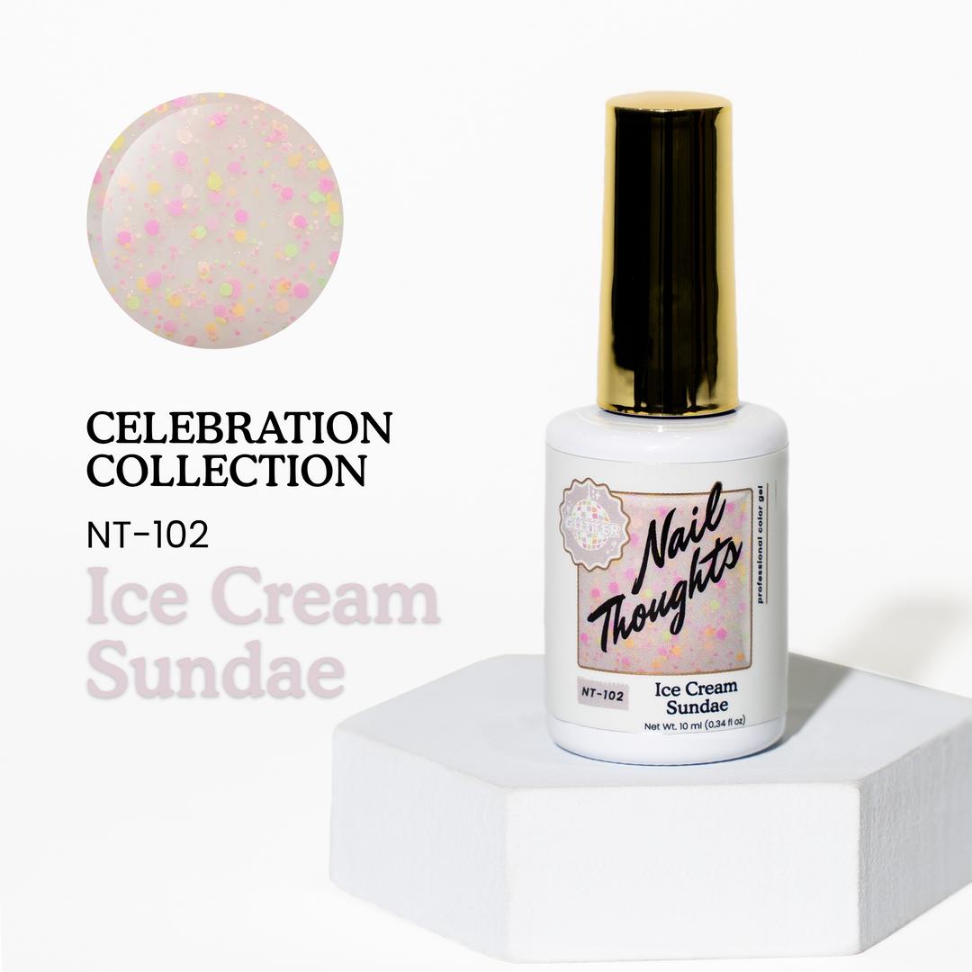 Nail Thoughts Color Gel - Ice Cream Sundae - #NT - 102 - Gel Polish at Beyond Polish