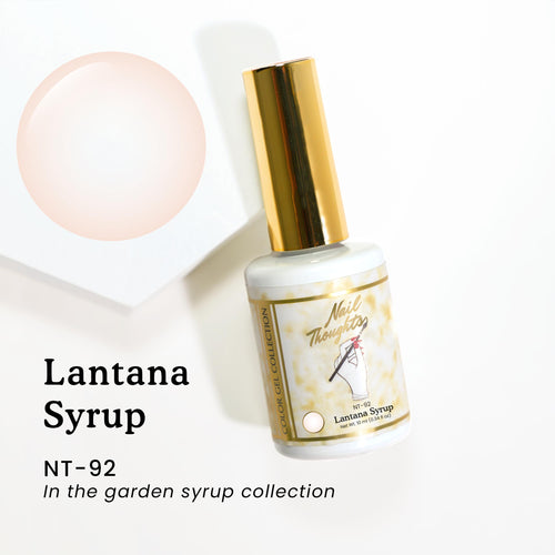 Nail Thoughts Color Gel - Lantana Syrup - Gel Polish at Beyond Polish
