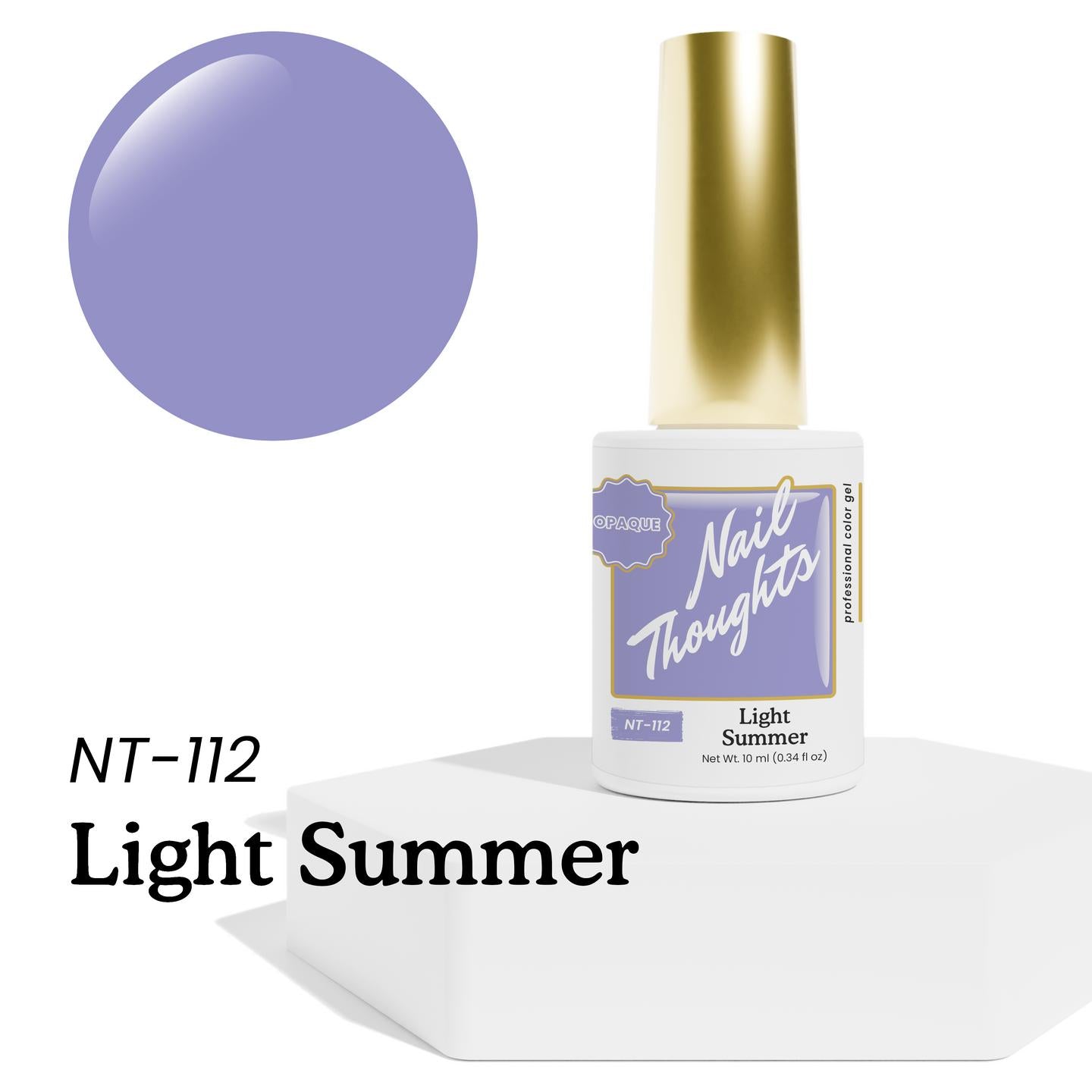 Nail Thoughts Color Gel - Light Summer - #NT-112 - Gel Polish at Beyond Polish