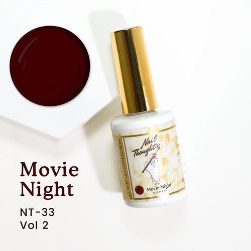 Nail Thoughts Color Gel - Movie Night - #NT-33
