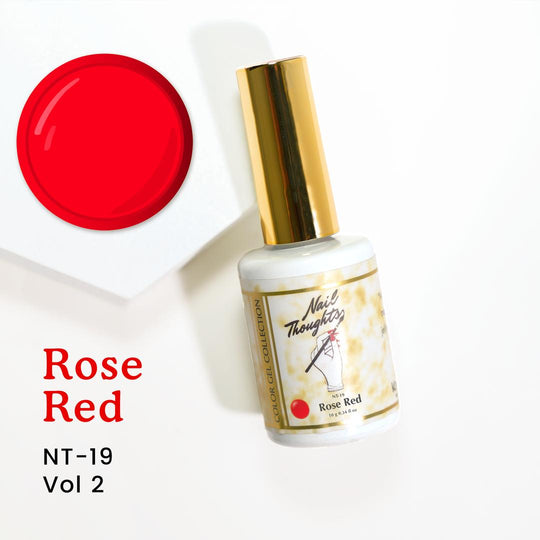 Nail Thoughts Color Gel - Rose Red - #NT-19 - Gel Polish at Beyond Polish