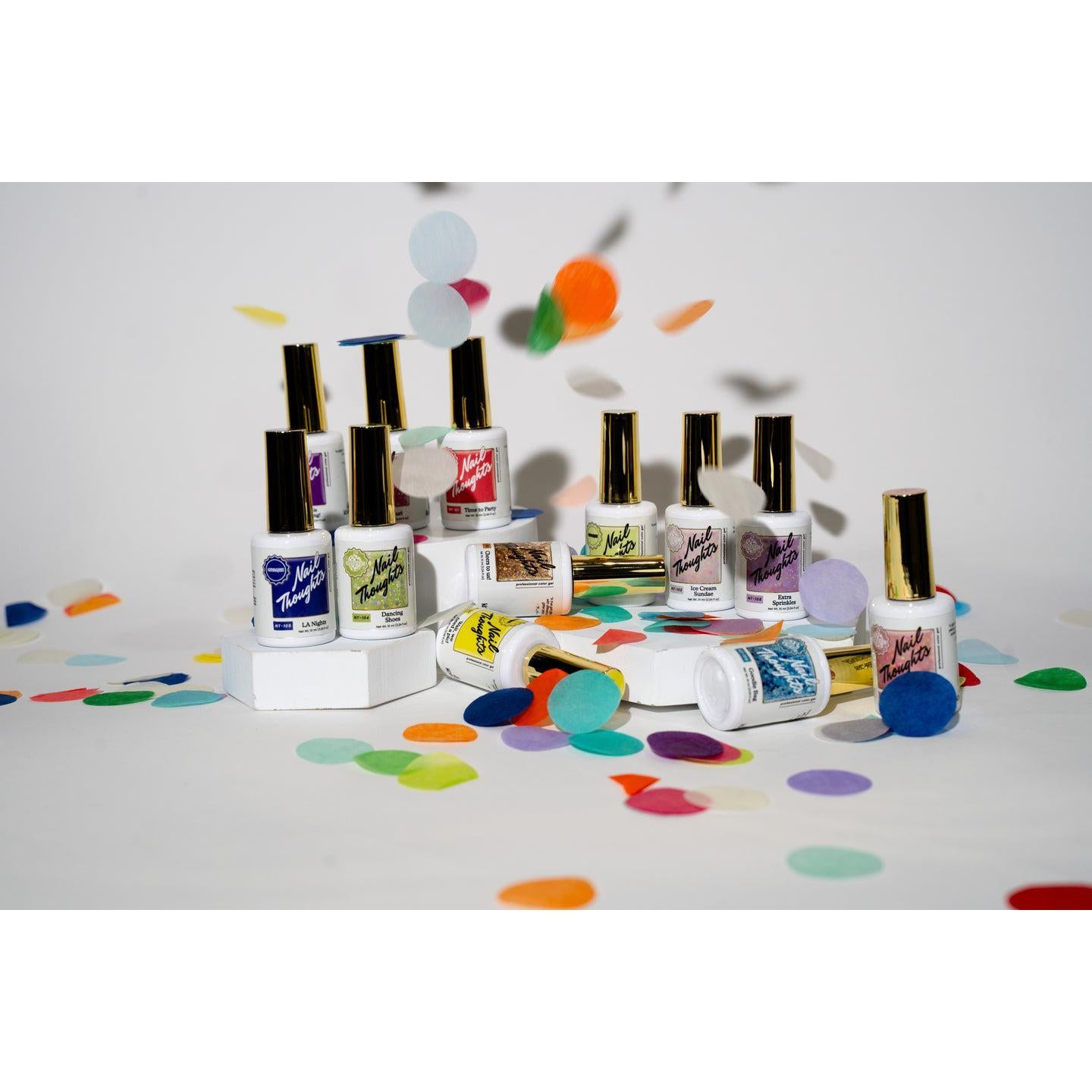 Nail Thoughts Color Gel - Time To Party - #NT - 97 - Gel Polish at Beyond Polish