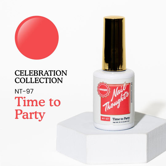 Nail Thoughts Color Gel - Time To Party - #NT - 97 - Gel Polish at Beyond Polish