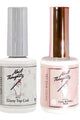 Nail Thoughts Color Gel - Top Coat + Clear Builder Base Gel - Top & Base Coats at Beyond Polish