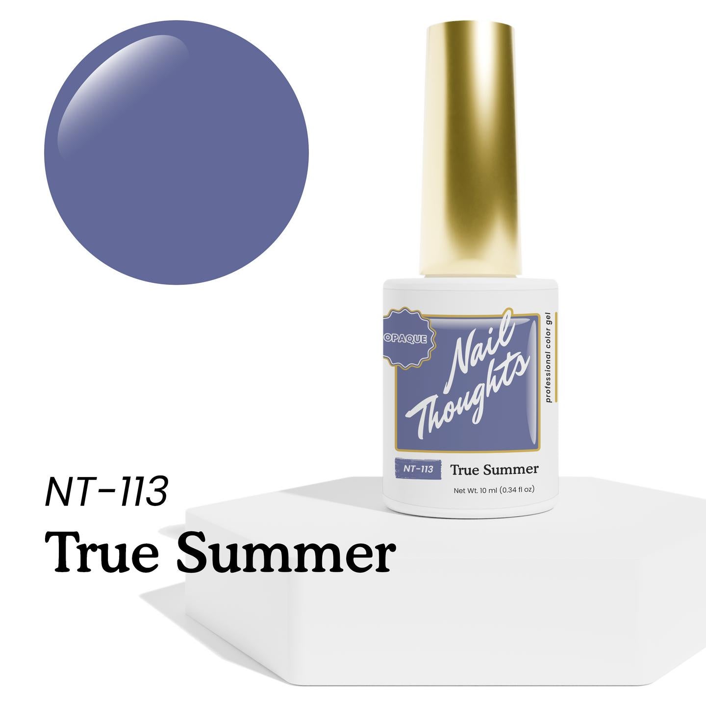 Nail Thoughts Color Gel - True Summer - #NT-113 - Gel Polish at Beyond Polish