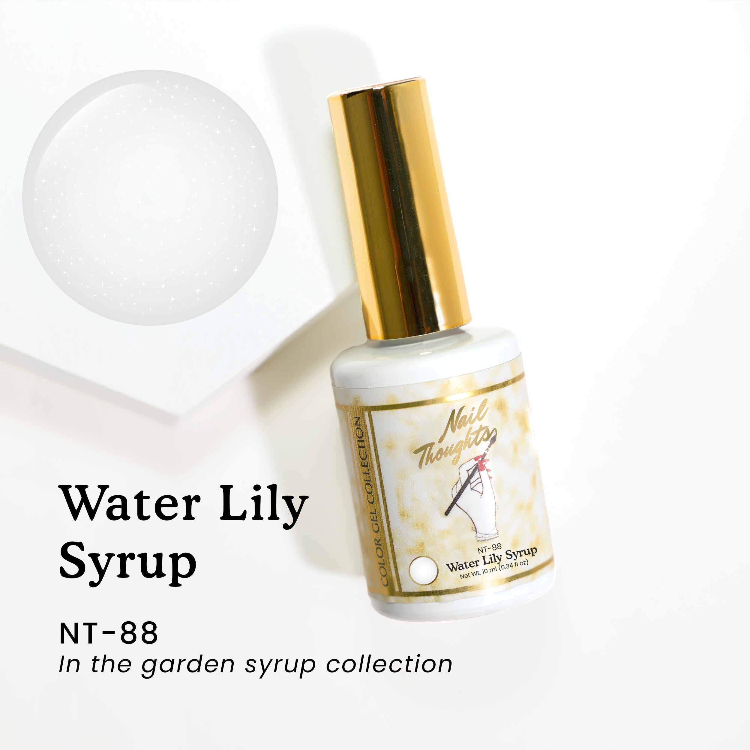 lily white gel Nail Thoughts Color Gel