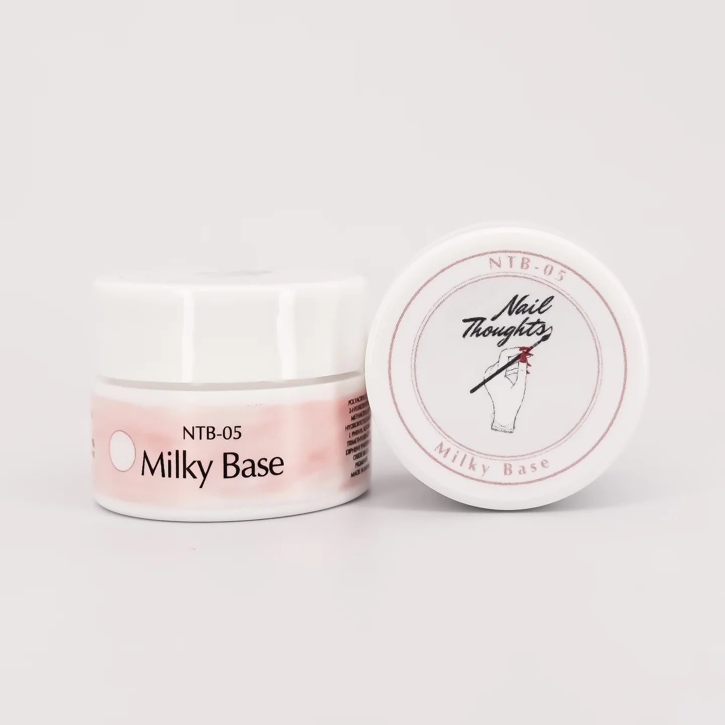Nail Thoughts Potted Base - Milky - Gel Polish at Beyond Polish