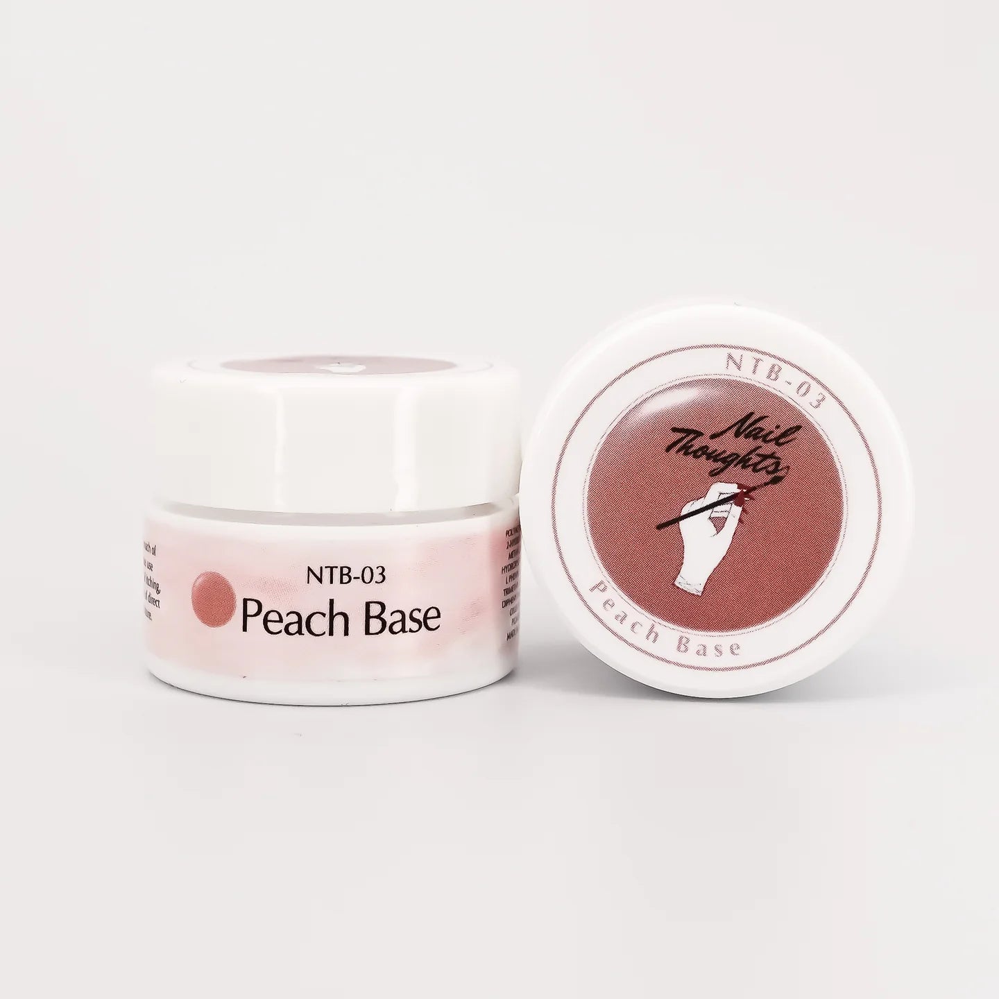 Nail Thoughts Potted Base - Peach - Gel Polish at Beyond Polish