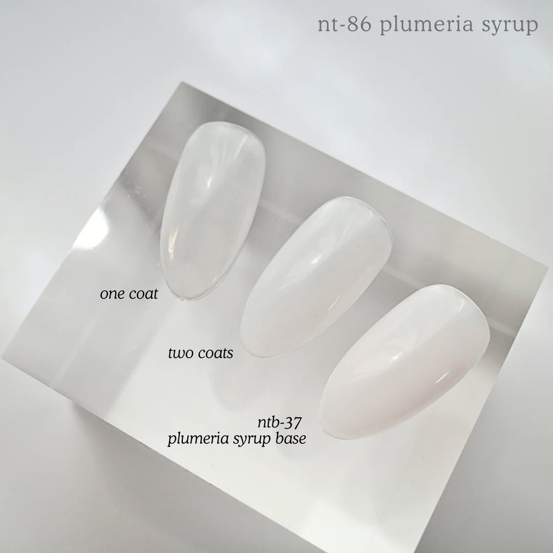 Nail Thoughts Potted Base - Plumeria Syrup - Gel Polish at Beyond Polish