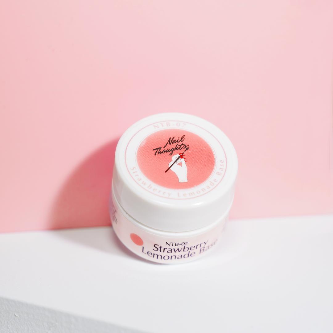 Nail Thoughts Potted Base - Strawberry Lemonade - Gel Polish at Beyond Polish