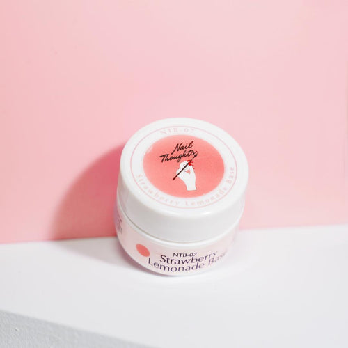 Nail Thoughts Potted Base - Strawberry Lemonade