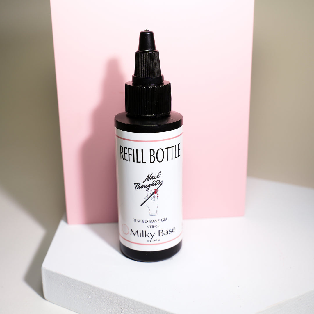 Nail Thoughts - Refill Bottles - Milky Base - #NTB-R05 - Gel Polish at Beyond Polish