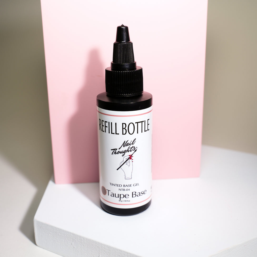 Nail Thoughts - Refill Bottles - Taupe Base - #NTB-R04 - Gel Polish at Beyond Polish