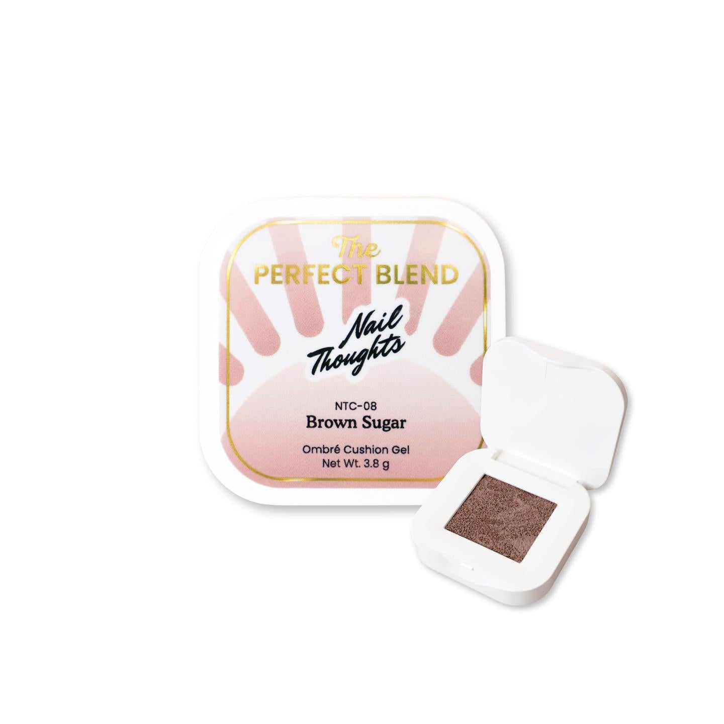 Nail Thoughts - The Perfect Blend Ombre Cushion Gel - Brown Sugar NTC-08 - Gel Polish at Beyond Polish