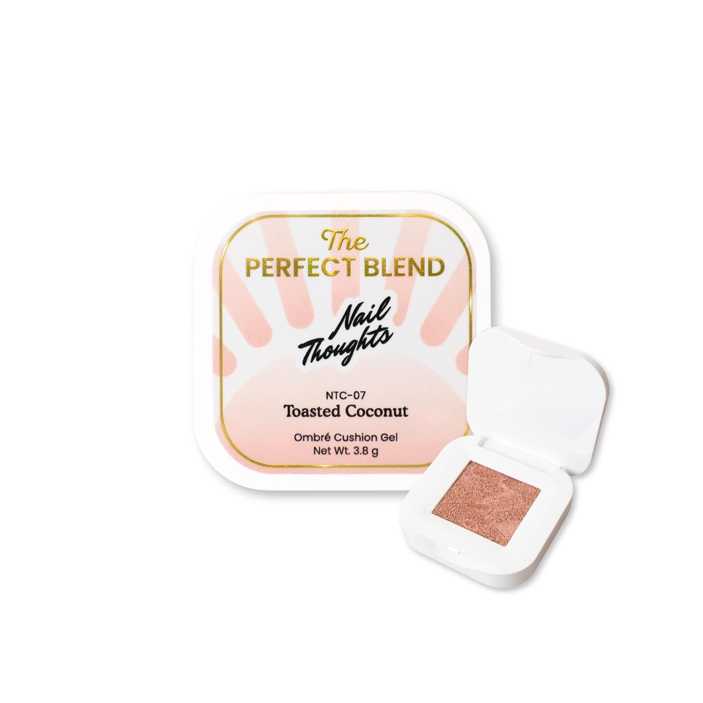 Nail Thoughts - The Perfect Blend Ombre Cushion Gel - Toasted Coconut NTC-07 - Gel Polish at Beyond Polish