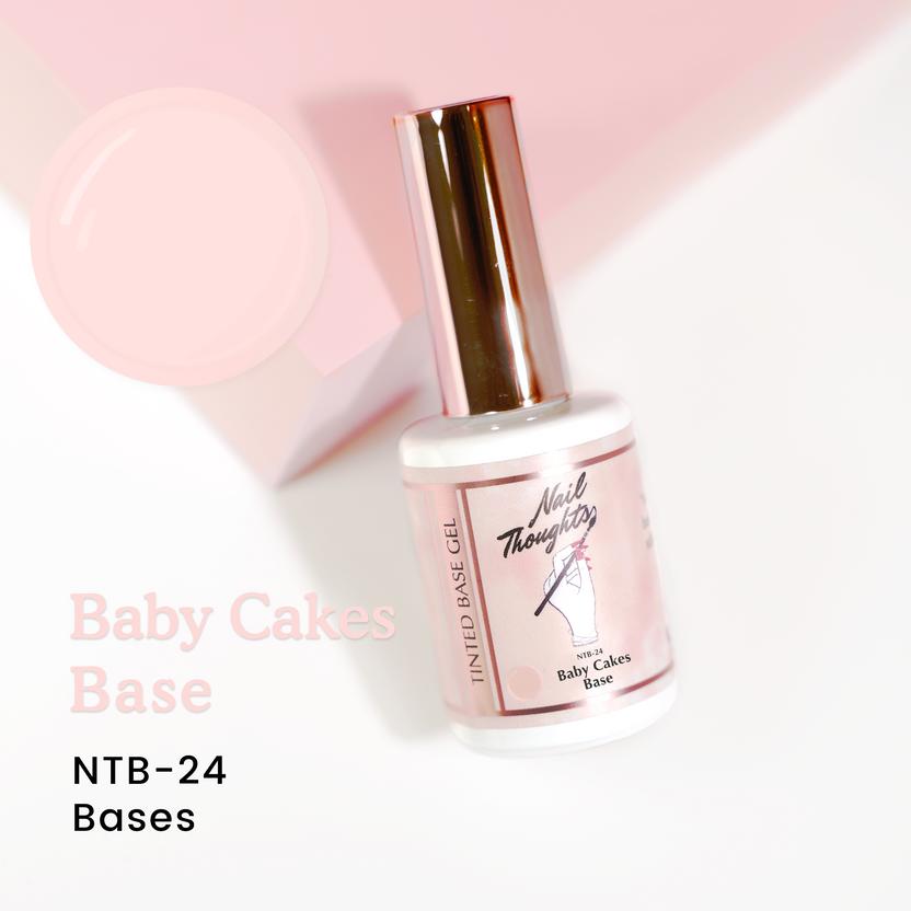 Nail Thoughts Tinted Base Gel - Baby Cakes Base - #NTB-24 - Gel Polish at Beyond Polish
