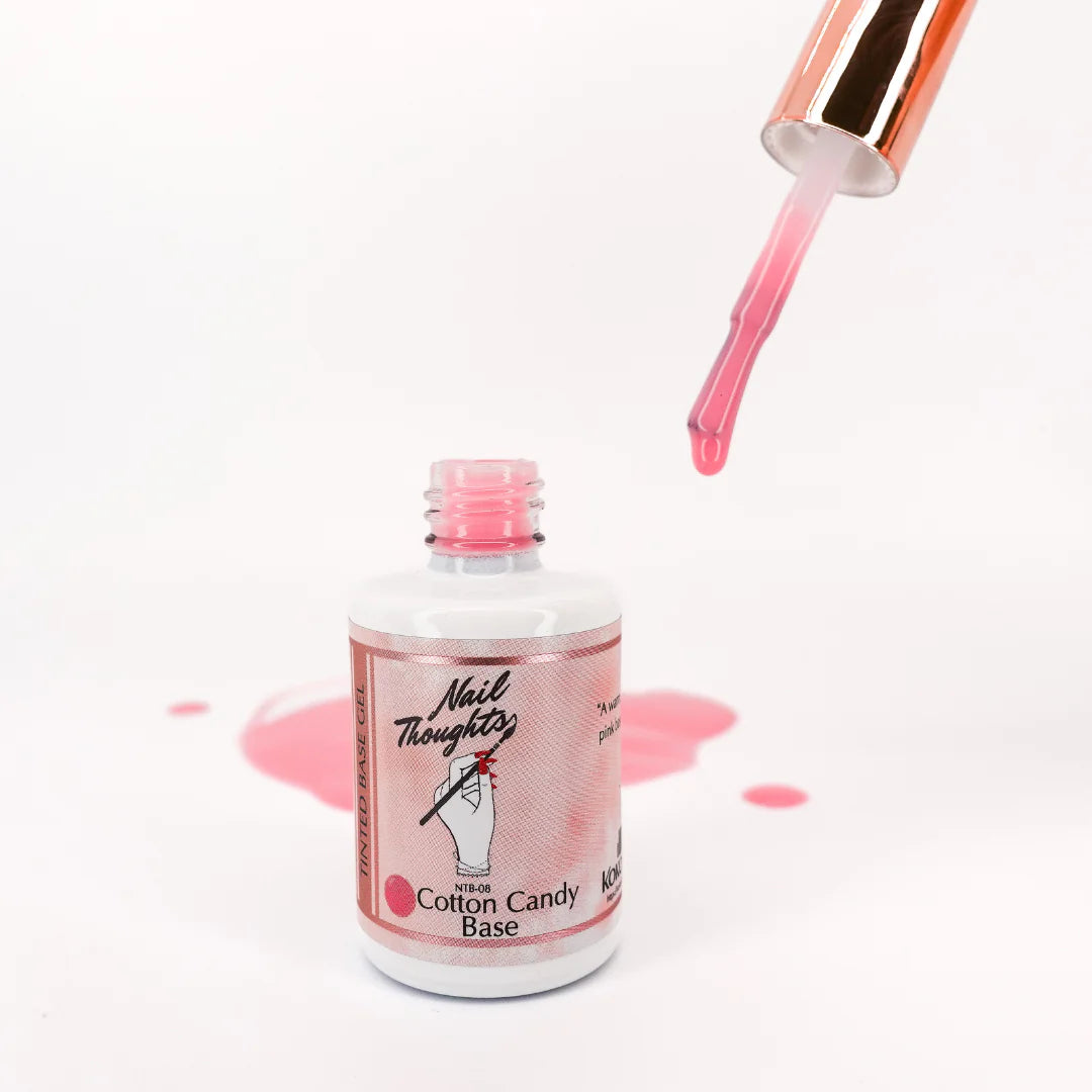 Nail Thoughts Tinted Base Gel - Cotton Candy Base - #NTB-08 - Gel Polish at Beyond Polish