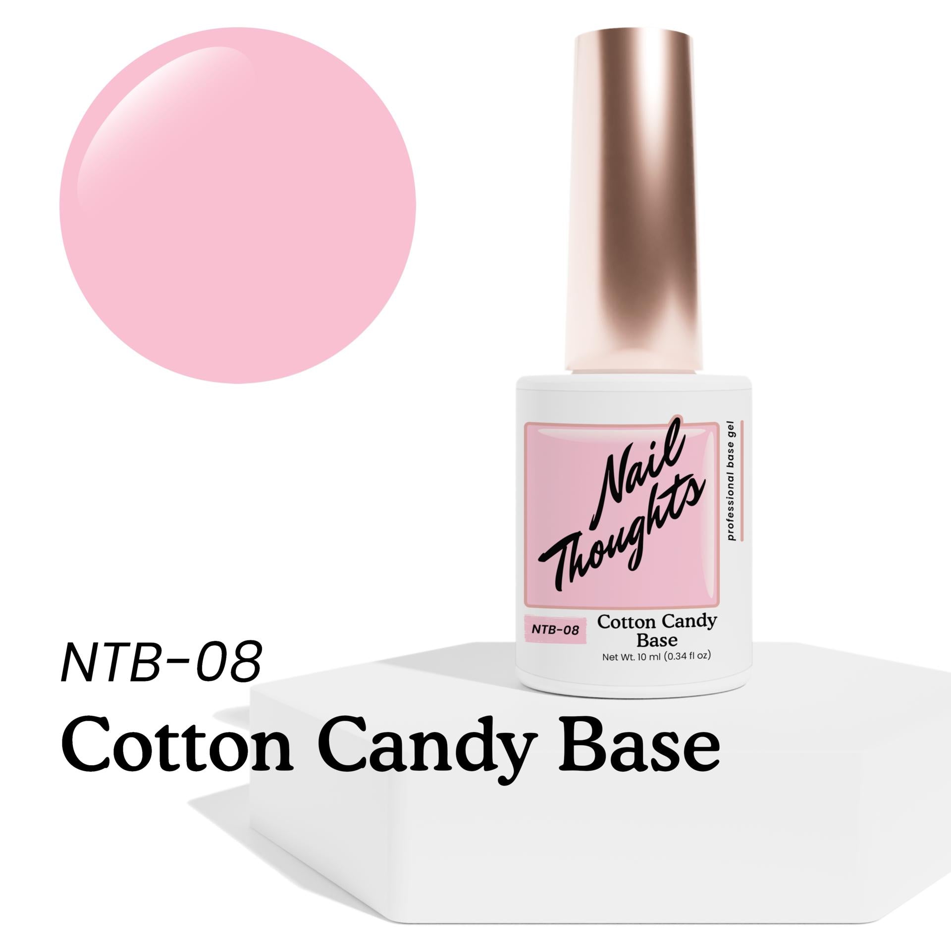 Nail Thoughts Tinted Base Gel - Cotton Candy Base - #NTB-08 - Gel Polish at Beyond Polish