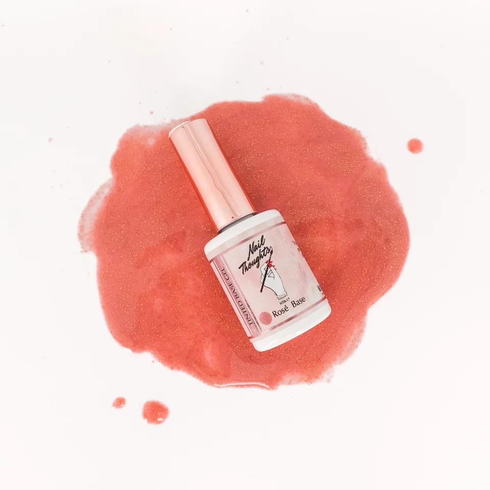Nail Thoughts Tinted Base Gel - Rosé Base - #NTB-17 - Gel Polish at Beyond Polish