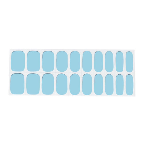 Nails Mailed - Gel Wrap - Frosted Blue