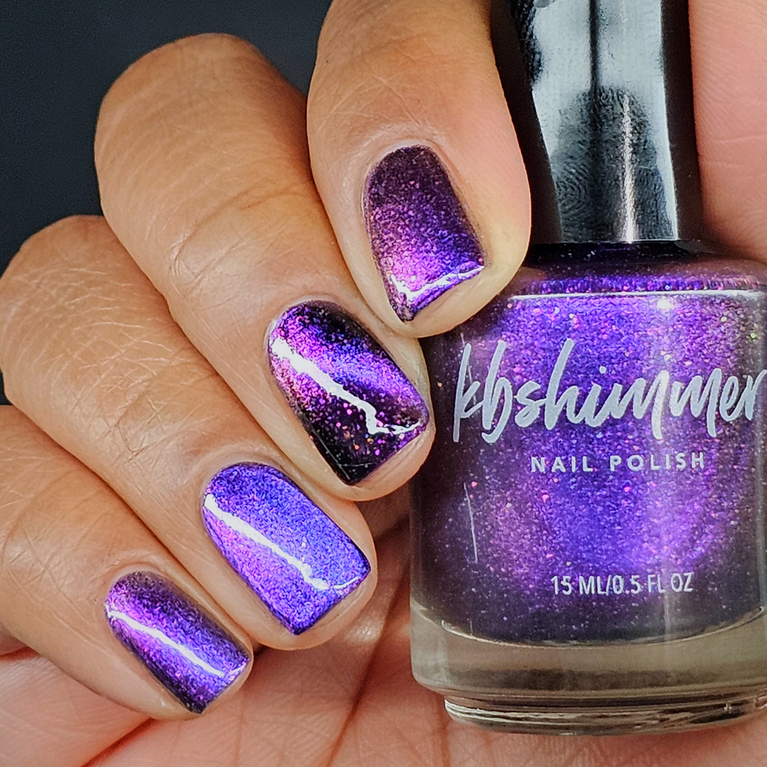 KBShimmer - Nail Polish - Nebula-ous Plans Multichrome Magnetic