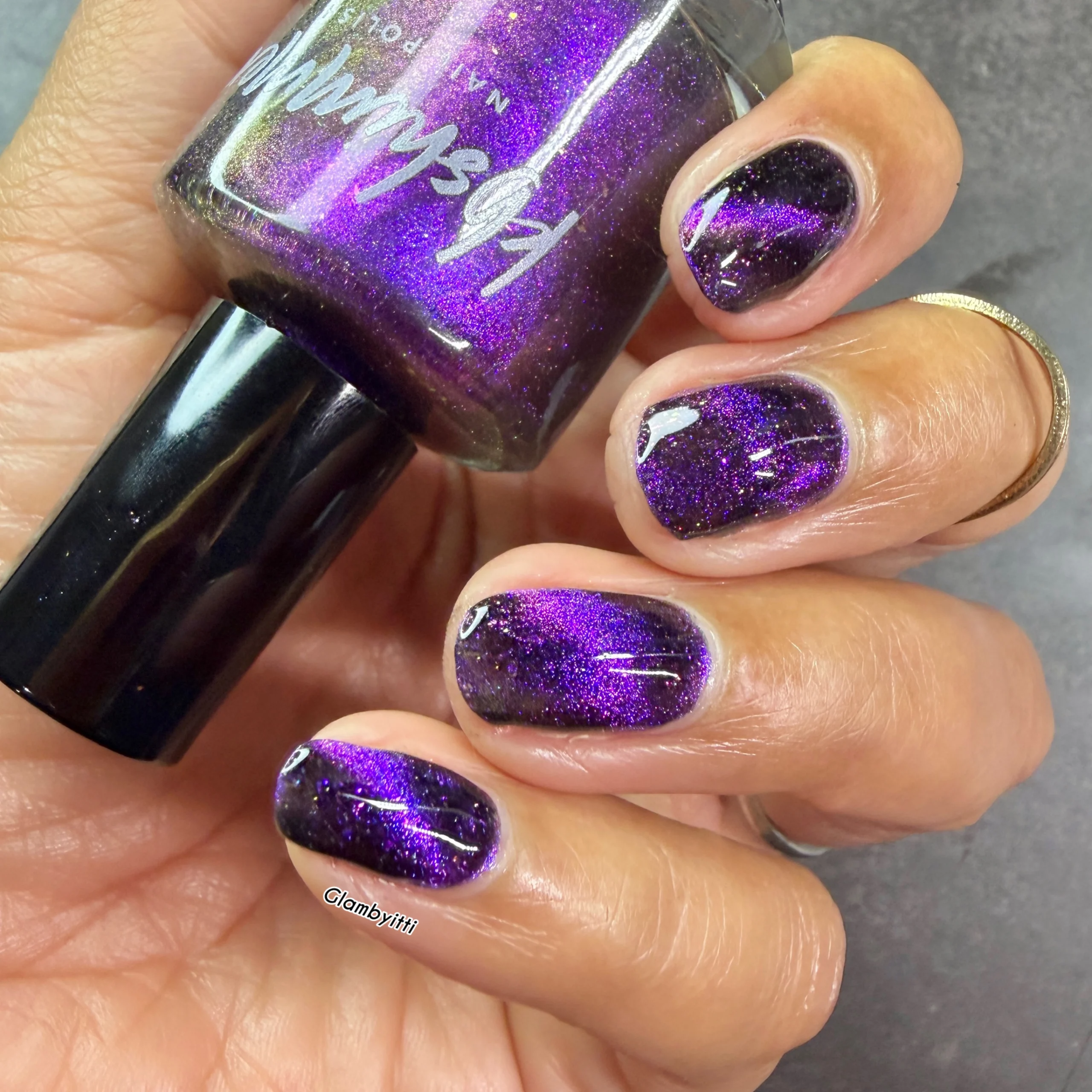 KBShimmer - Nail Polish - Nebula-ous Plans Multichrome Magnetic