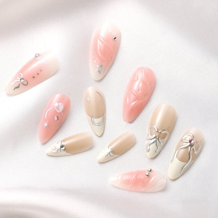 Never Have I Ever - Ballerina Slipper - Press-On Nails - Nail Extensions at Beyond Polish