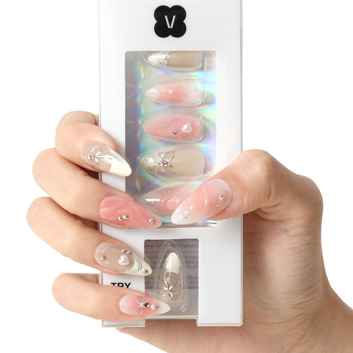 Never Have I Ever - Ballerina Slipper - Press-On Nails - Nail Extensions at Beyond Polish