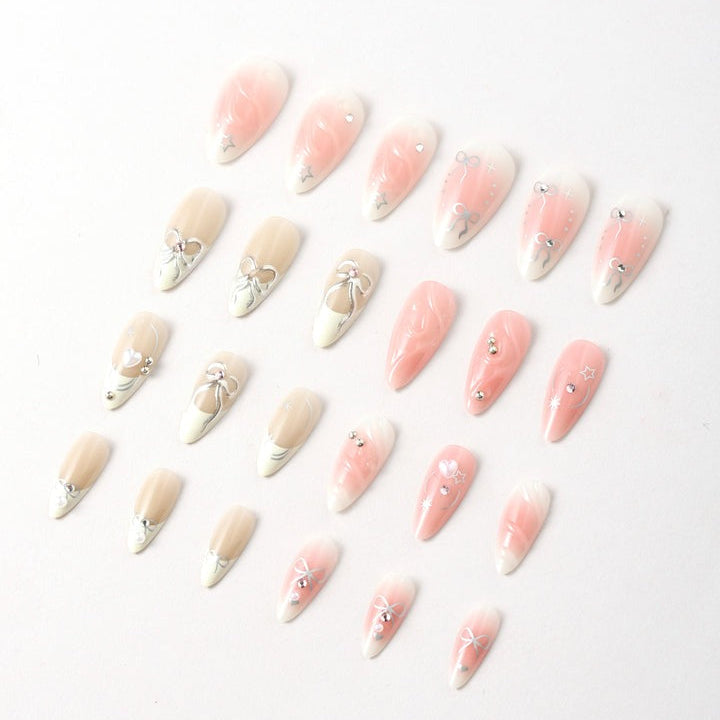 Never Have I Ever - Ballerina Slipper - Press-On Nails - Nail Extensions at Beyond Polish