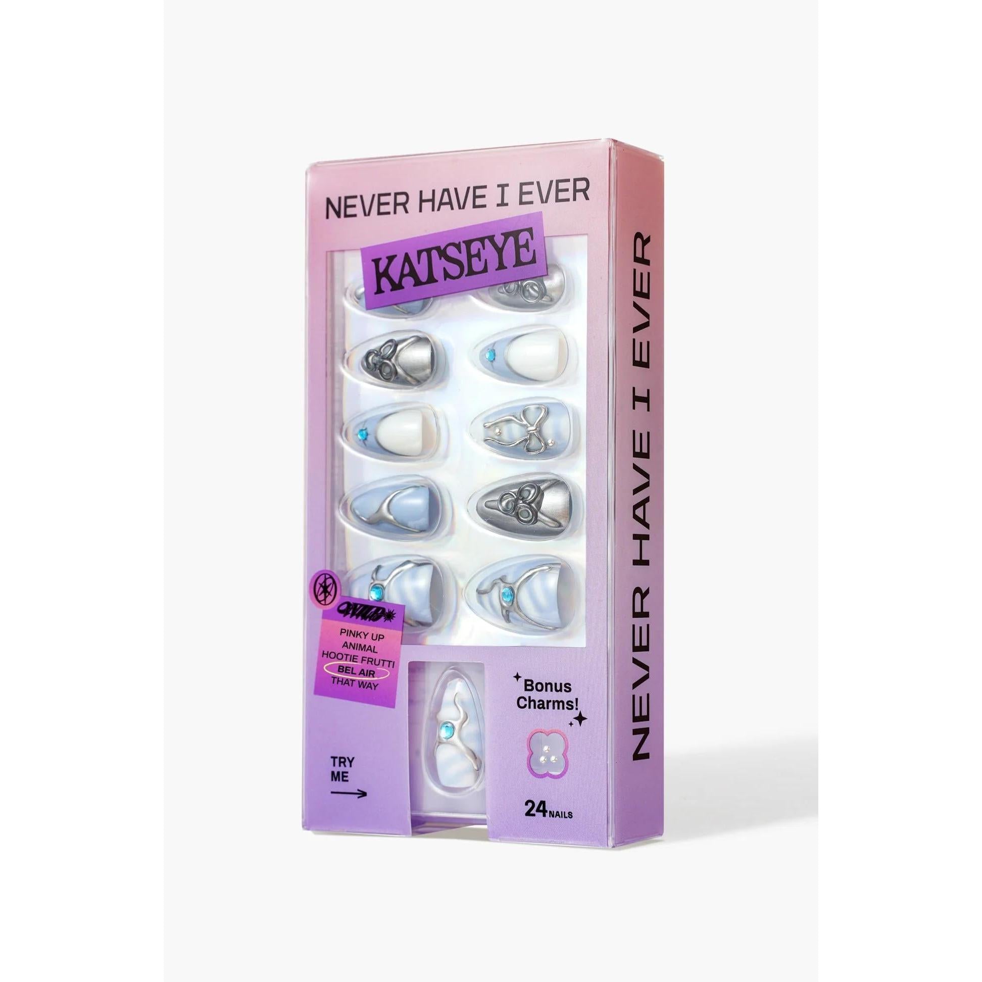 Never Have I Ever - Bel Air – Short Almond Press-On Nails - Nail Extensions at Beyond Polish