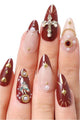 Never Have I Ever - Burgundy Cherub - Press-On Nails - Nail Extensions at Beyond Polish