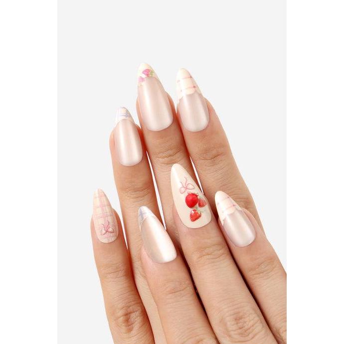 Never Have I Ever - Floral Femme - Almond Press-On Nails - Nail Extensions at Beyond Polish