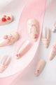 Never Have I Ever - Floral Femme - Almond Press-On Nails - Nail Extensions at Beyond Polish