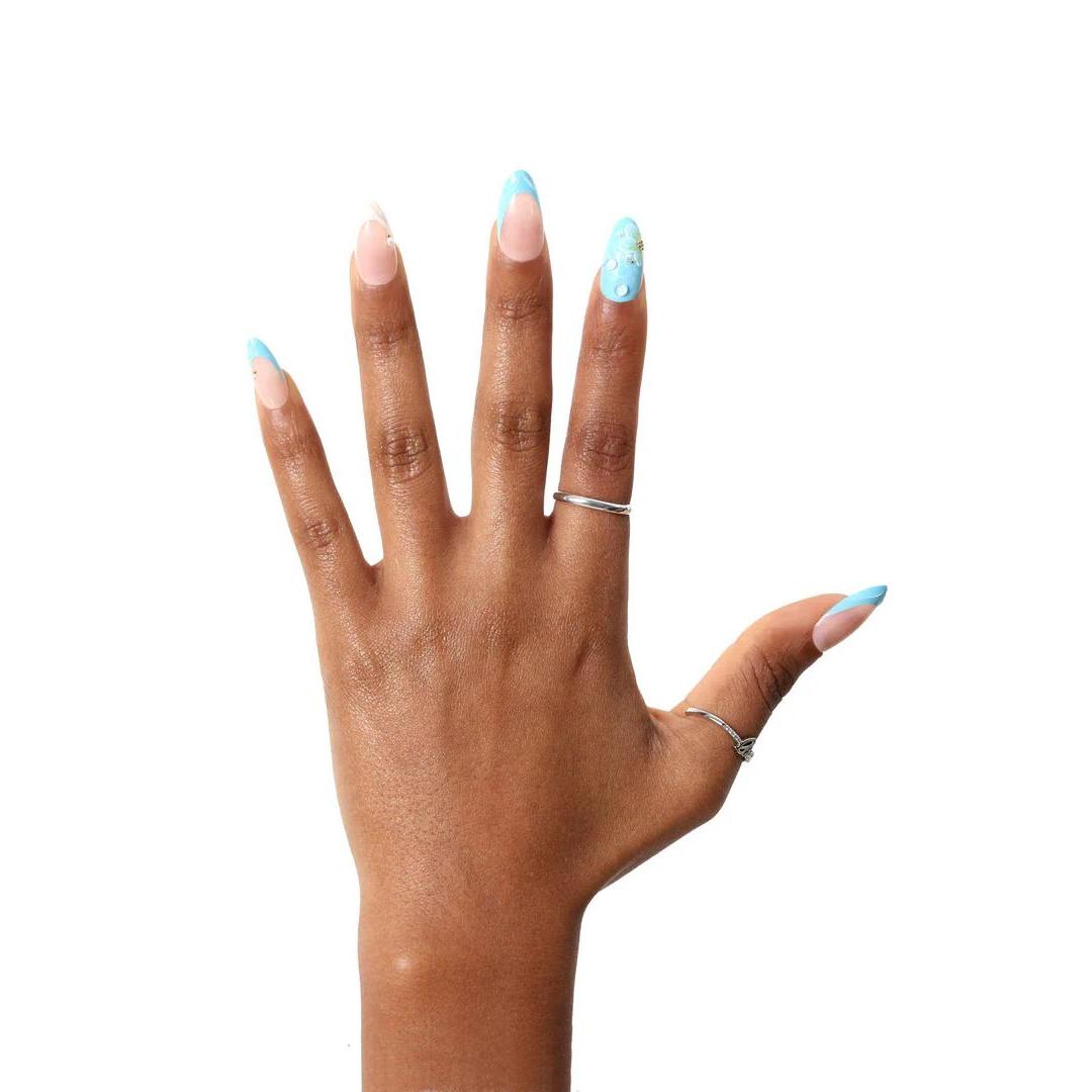 Never Have I Ever - French Waterlily - Almond Press-On Nails - Nail Extensions at Beyond Polish