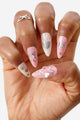 Never Have I Ever - Hearts Of Pearls - Almond Press-On Nails - Nail Extensions at Beyond Polish