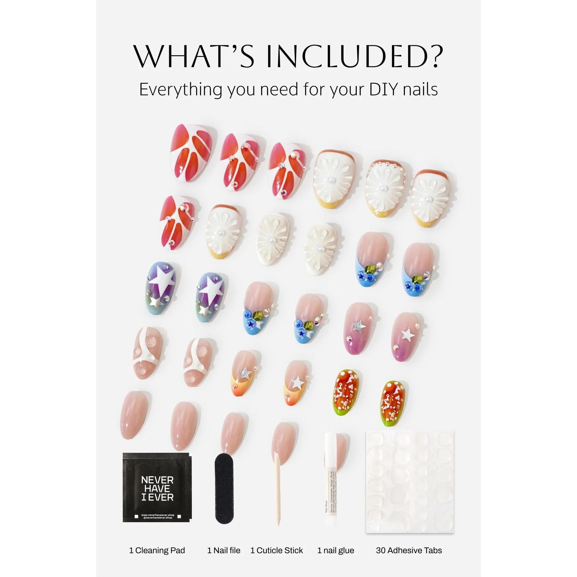 Never Have I Ever - Hootie Frutti – Short Stiletto Press-On Nails - Nail Extensions at Beyond Polish
