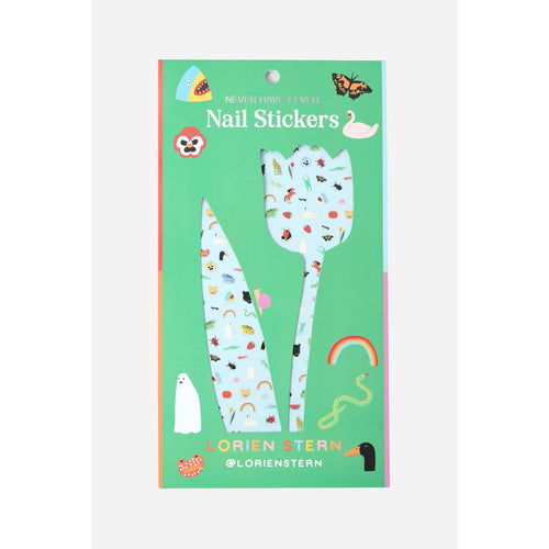 Never Have I Ever - Natural World Nail Stickers By Lorien Stern Bugs
