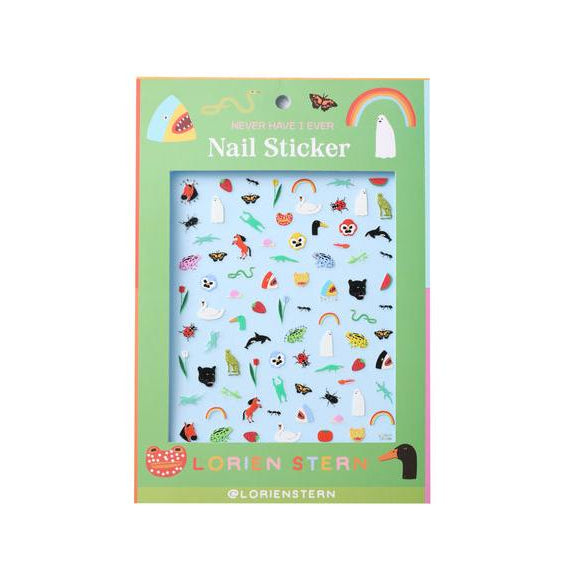 Never Have I Ever - Natural World Nail Stickers By Lorien Stern - Nail Art at Beyond Polish