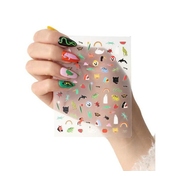 Never Have I Ever - Natural World Nail Stickers By Lorien Stern - Nail Art at Beyond Polish