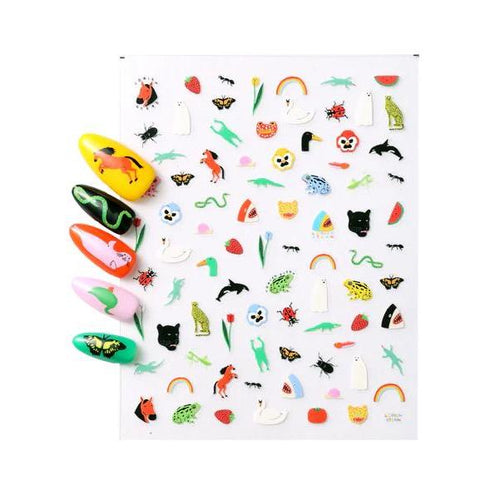 Never Have I Ever - Natural World Nail Stickers By Lorien Stern